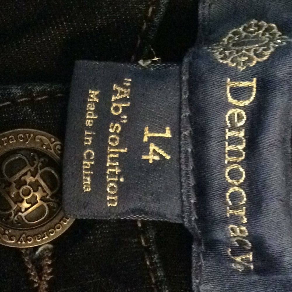 Democracy straight leg jean 14